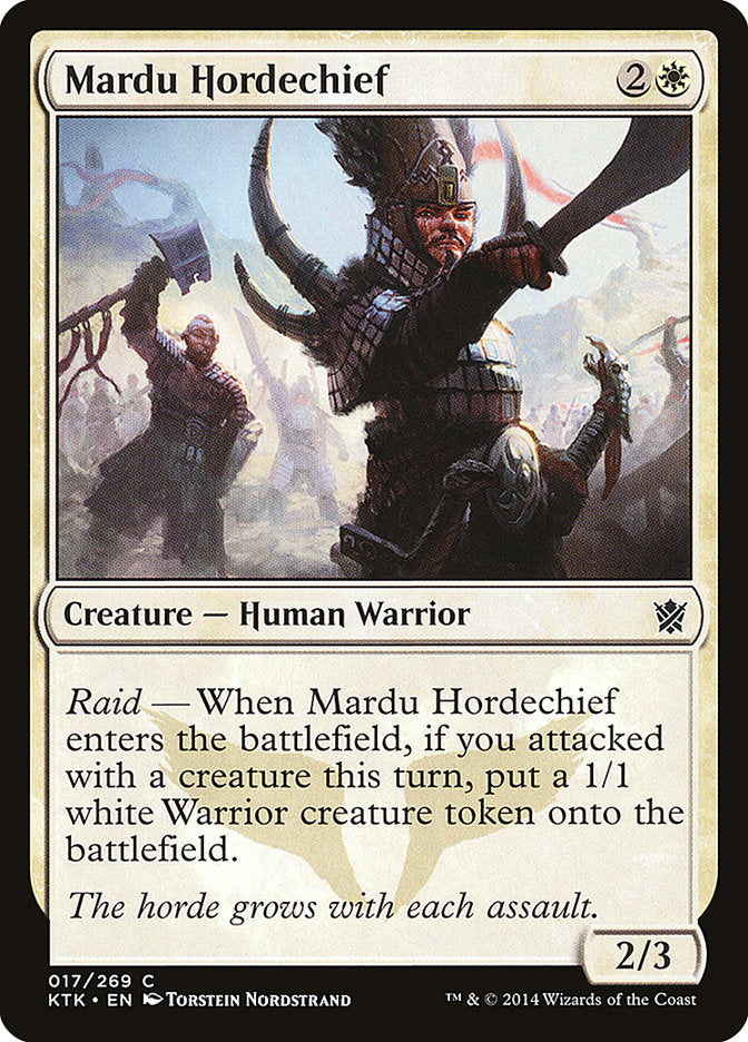 Mardu Hordechief [Khans of Tarkir] | Total Play