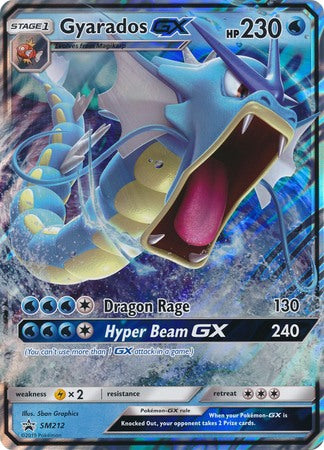 Gyarados GX (SM212) (Jumbo Card) [Sun & Moon: Black Star Promos] | Total Play