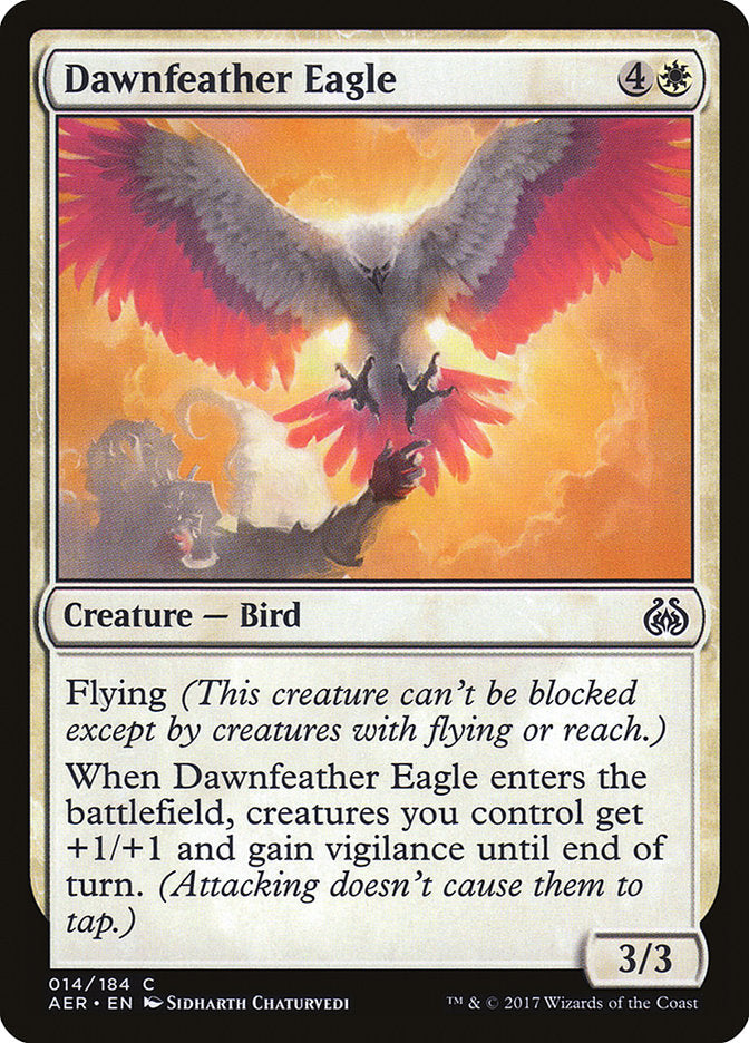 Dawnfeather Eagle (Intro Pack) [Aether Revolt Promos] | Total Play