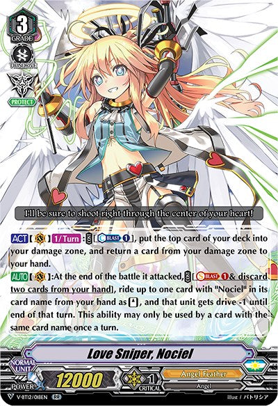Love Sniper, Nociel (V-BT12/018EN) [Divine Lightning Radiance] | Total Play