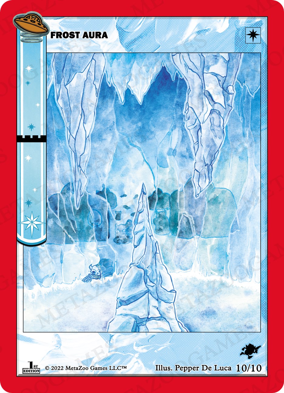 Frost Aura [Cryptid Nation: UFO First Edition Release Event Deck] | Total Play