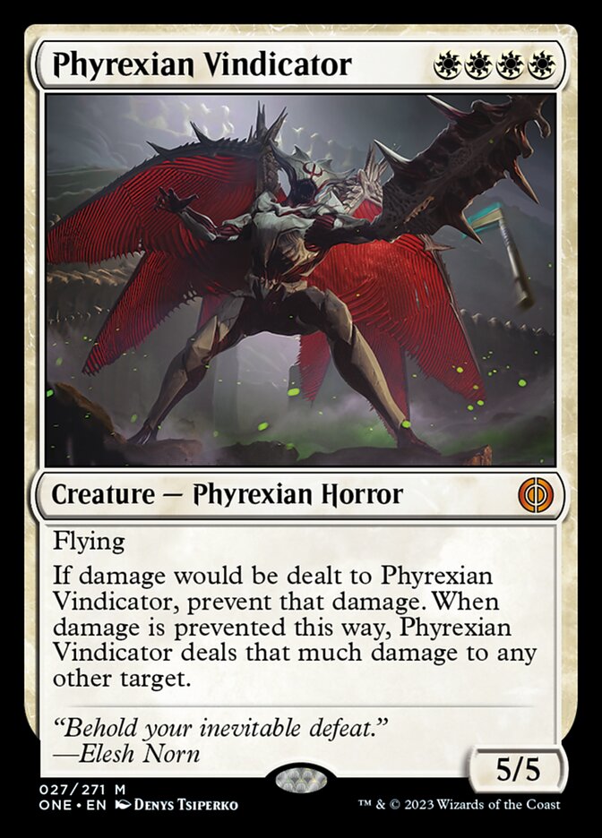 Phyrexian Vindicator [Phyrexia: All Will Be One] | Total Play