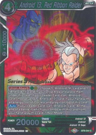 Android 13, Red Ribbon Raider (BT9-044) [Universal Onslaught Prerelease Promos] | Total Play