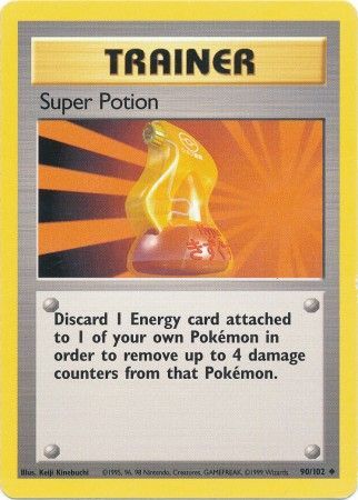 Super Potion (90/102) [Base Set Unlimited] | Total Play