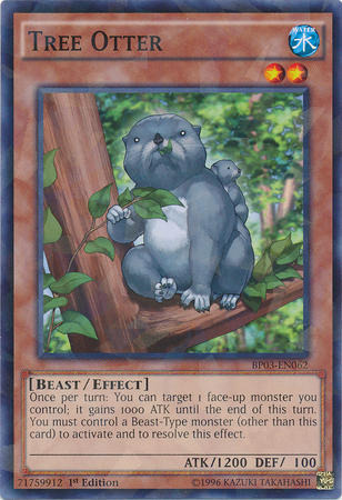 Tree Otter [BP03-EN062] Shatterfoil Rare | Total Play