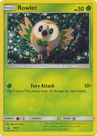 Rowlet (SM01) (General Mills Promo) [Sun & Moon: Black Star Promos] | Total Play