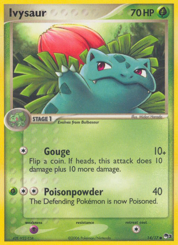 Ivysaur (14/17) [POP Series 3] | Total Play