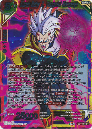 Super Baby 2, Vengeful Rampage (Starter Deck Exclusive) (SD10-04) [Malicious Machinations] | Total Play