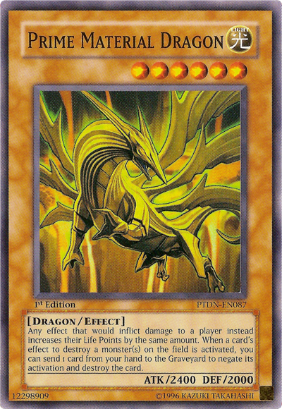 Prime Material Dragon [PTDN-EN087] Super Rare | Total Play