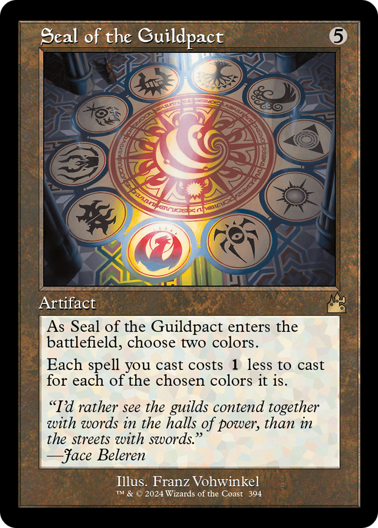 Seal of the Guildpact (Retro Frame) [Ravnica Remastered] | Total Play