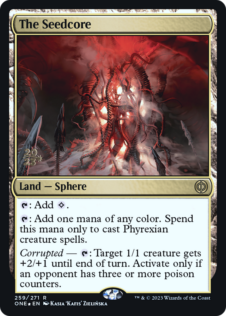 The Seedcore [Phyrexia: All Will Be One Prerelease Promos] | Total Play