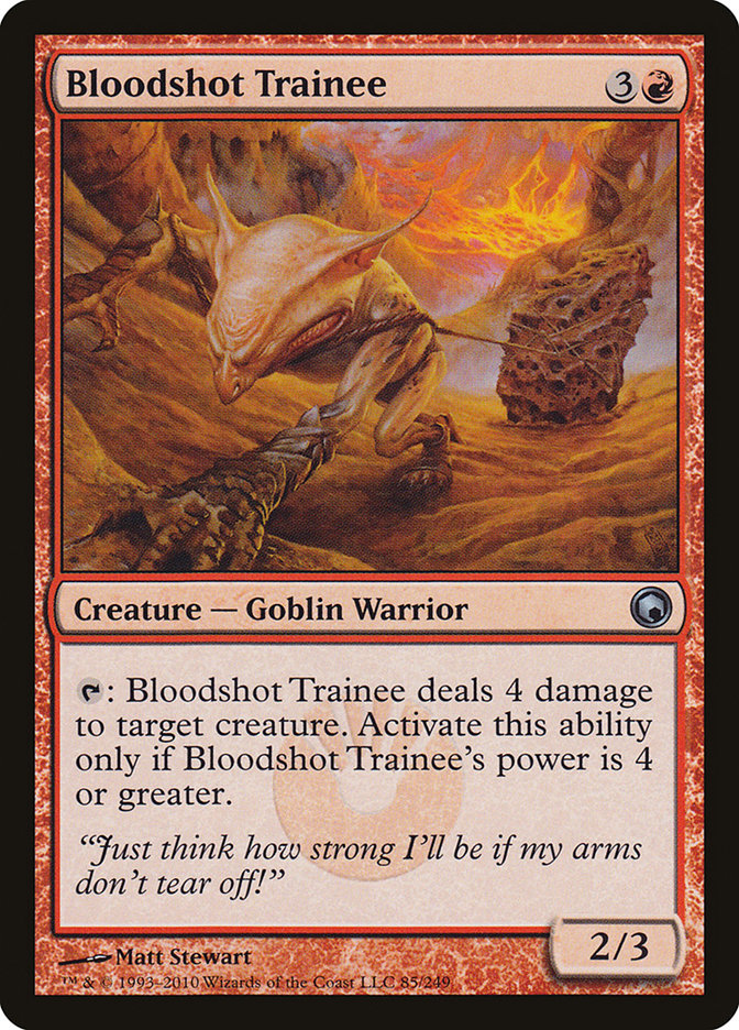 Bloodshot Trainee [Scars of Mirrodin] | Total Play