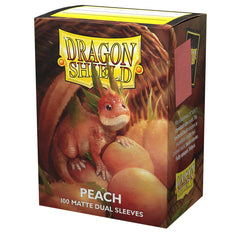 Dragon Shield: Standard 100ct Sleeves - Peach (Dual Matte) | Total Play