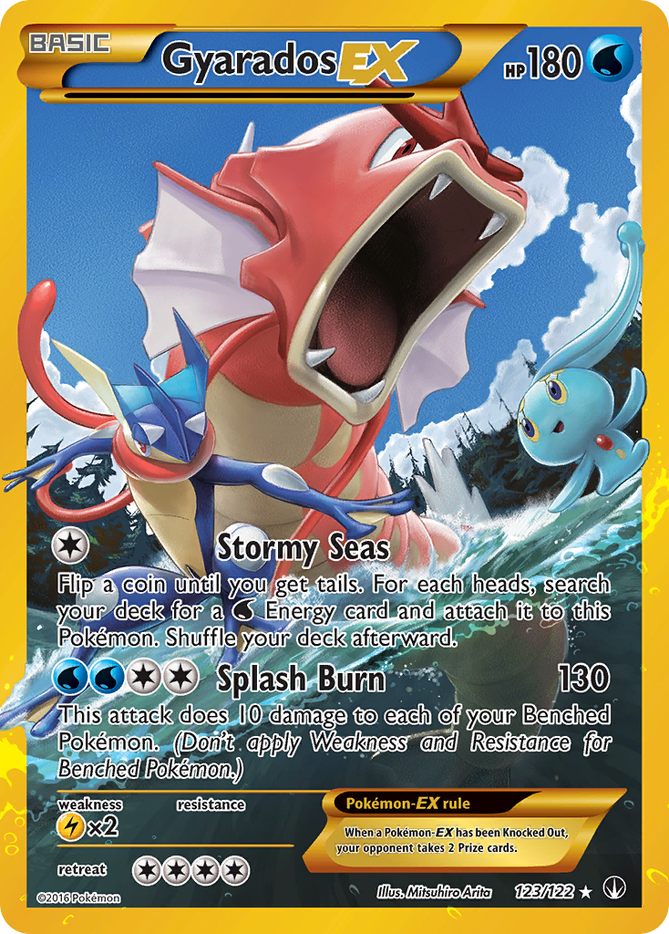 Gyarados EX (123/122) [XY: BREAKpoint] | Total Play