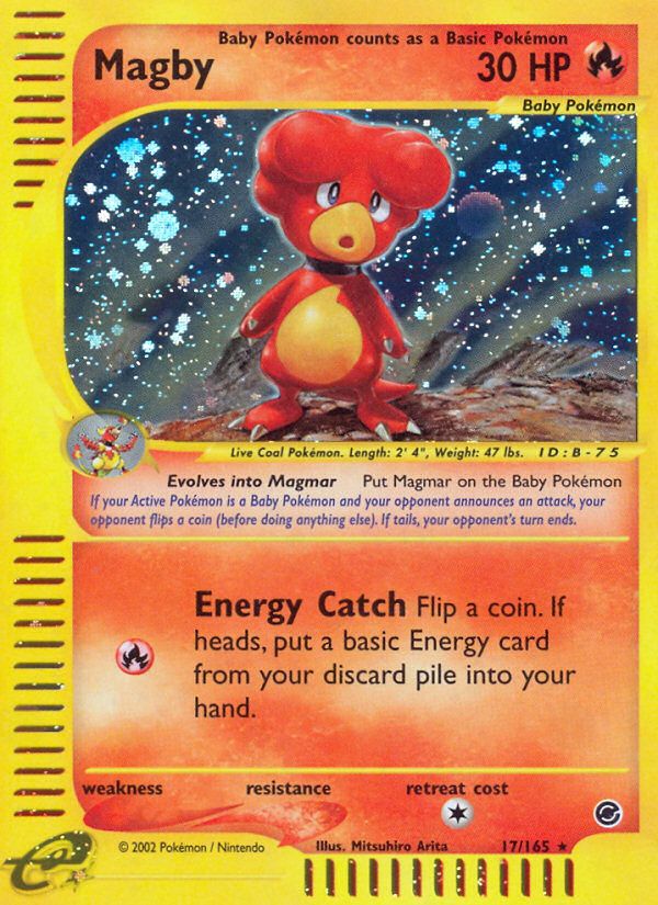 Magby (17/165) [Expedition: Base Set] | Total Play