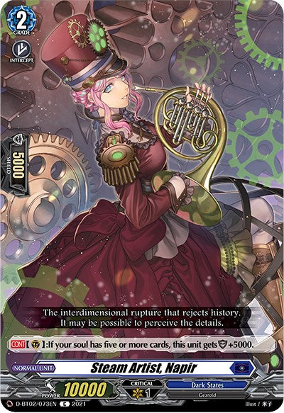 Steam Artist, Napir (D-BT02/073EN) [A Brush with the Legends] | Total Play