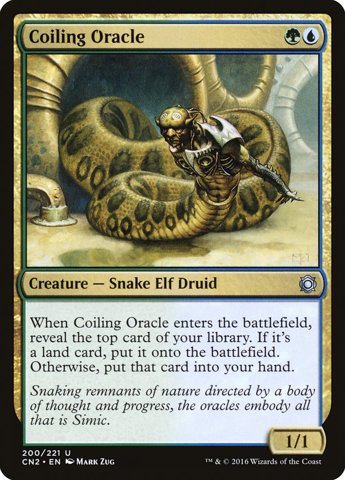Coiling Oracle [Conspiracy: Take the Crown] | Total Play