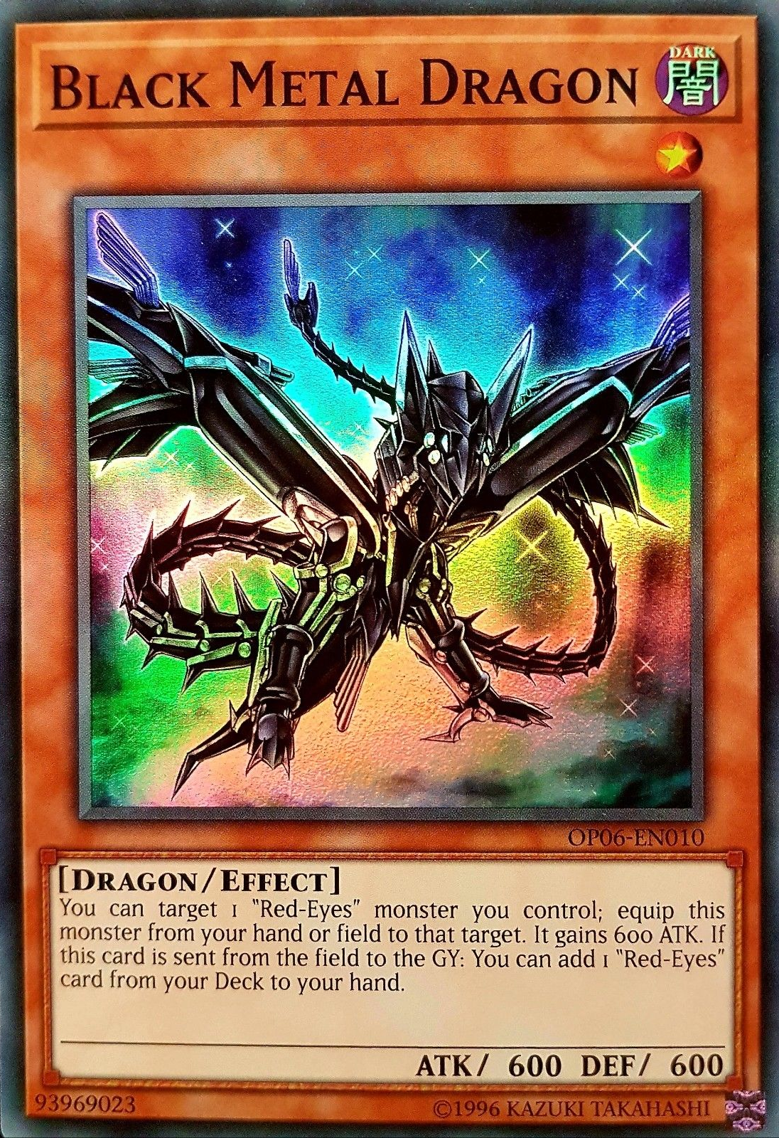 Black Metal Dragon [OP06-EN010] Super Rare | Total Play