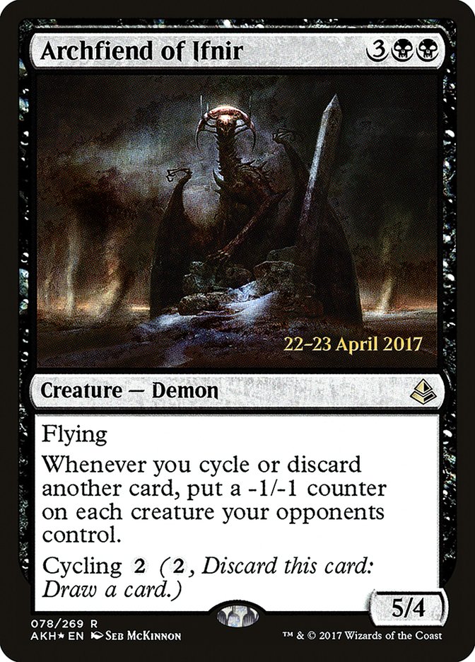 Archfiend of Ifnir [Amonkhet Prerelease Promos] | Total Play