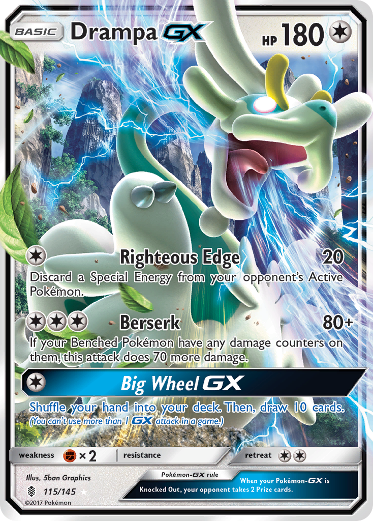 Drampa GX (115/145) [Sun & Moon: Guardians Rising] | Total Play