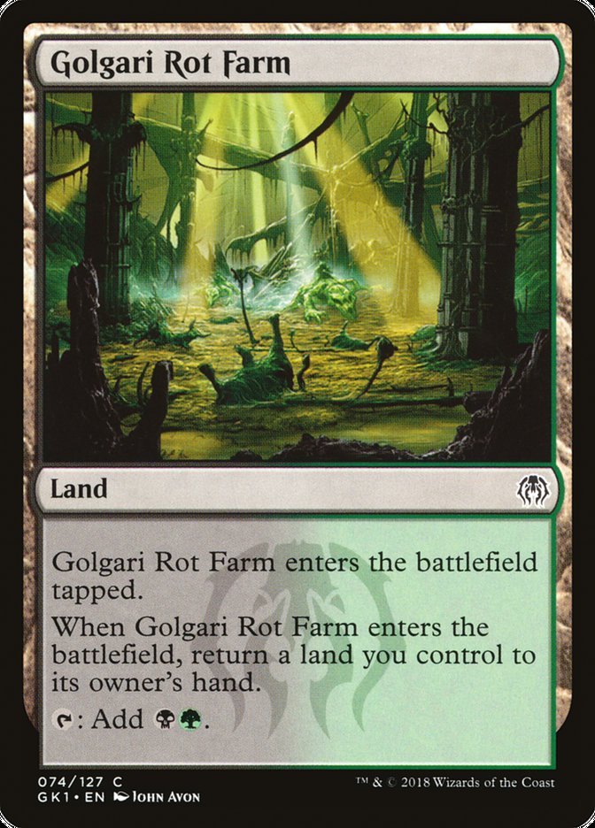 Golgari Rot Farm [Guilds of Ravnica Guild Kit] | Total Play