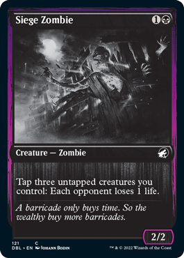 Siege Zombie [Innistrad: Double Feature] | Total Play