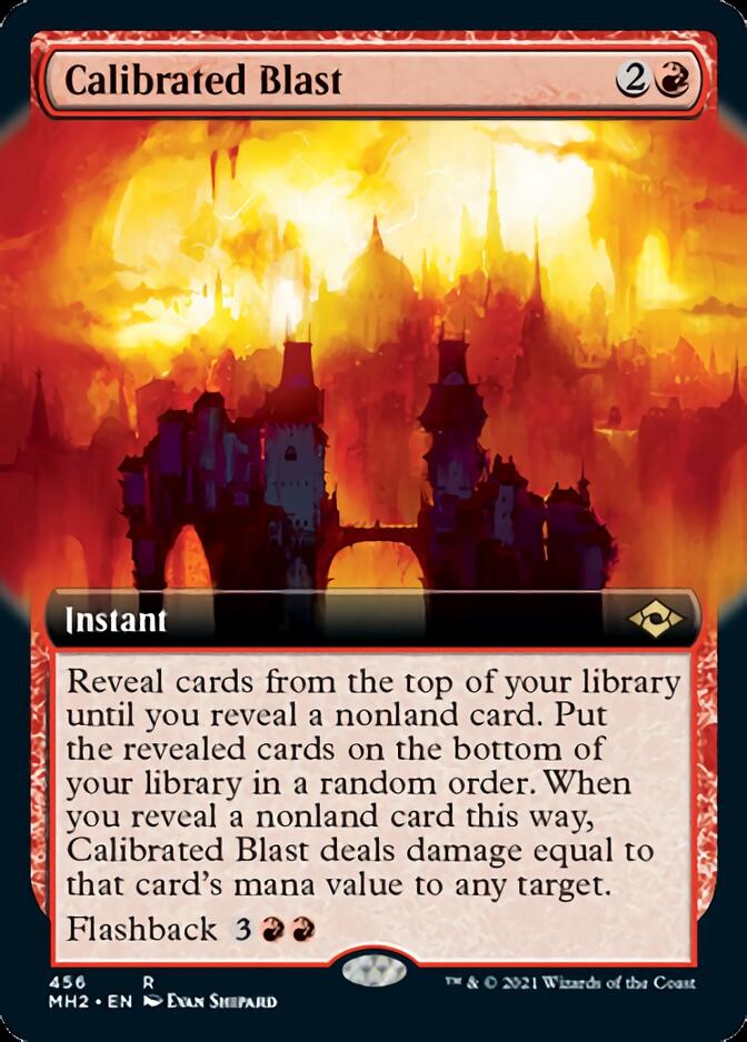 Calibrated Blast (Extended Art) [Modern Horizons 2] | Total Play