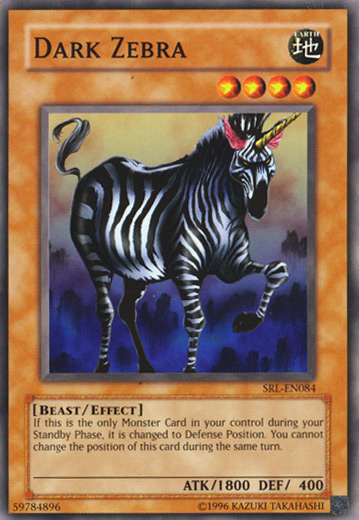 Dark Zebra [SRL-084] Common | Total Play