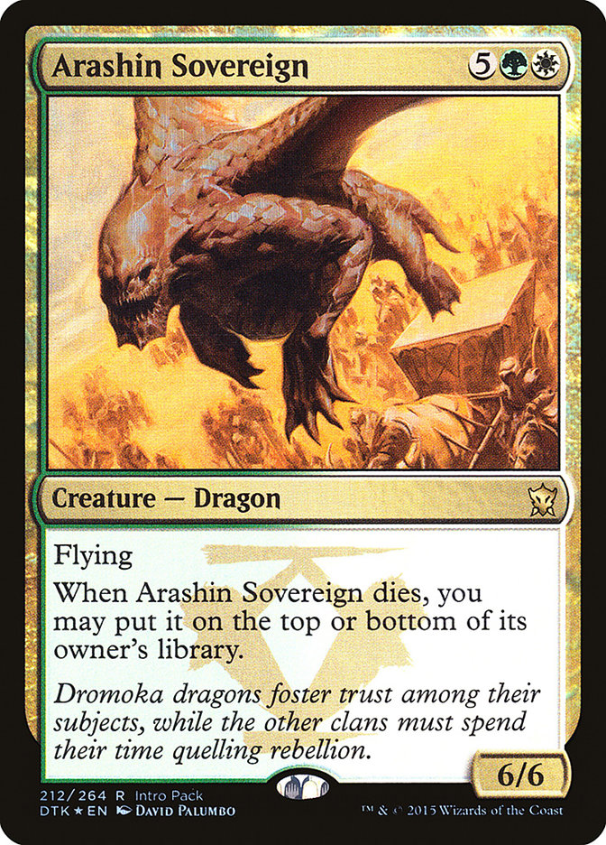 Arashin Sovereign (Intro Pack) [Dragons of Tarkir Promos] | Total Play