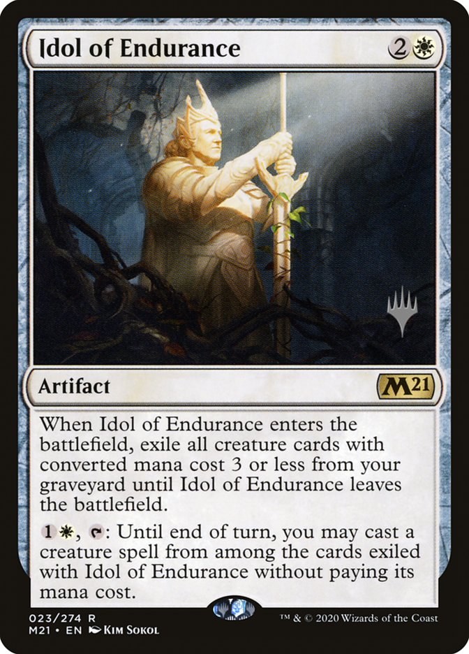 Idol of Endurance (Promo Pack) [Core Set 2021 Promos] | Total Play