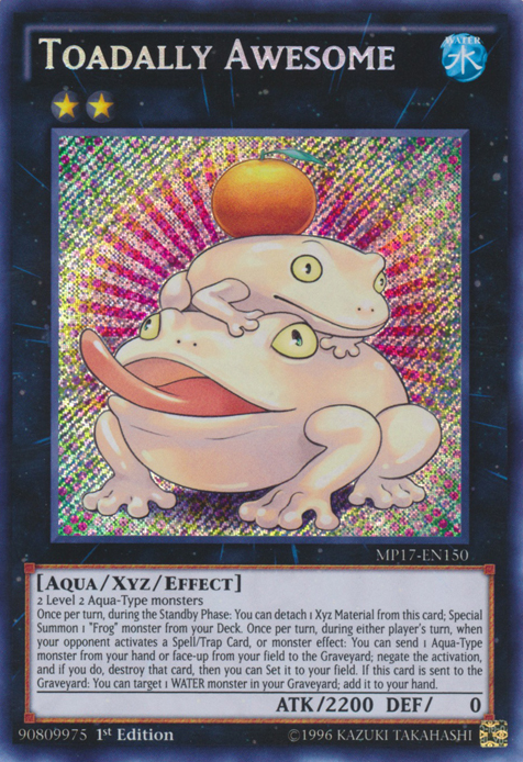 Toadally Awesome [MP17-EN150] Secret Rare | Total Play