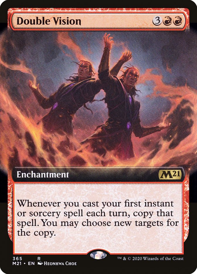 Double Vision (Extended Art) [Core Set 2021] | Total Play