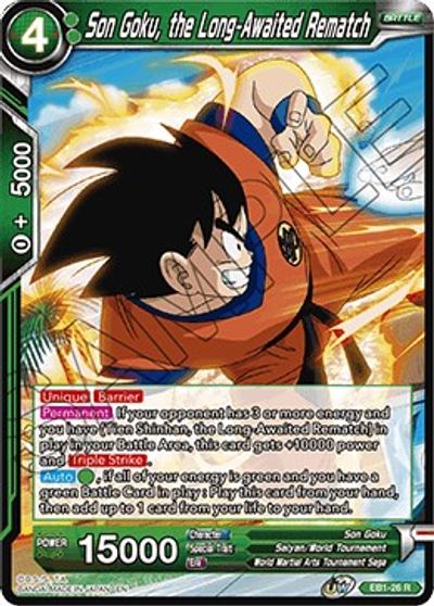 Son Goku, the Long-Awaited Rematch (EB1-026) [Battle Evolution Booster] | Total Play