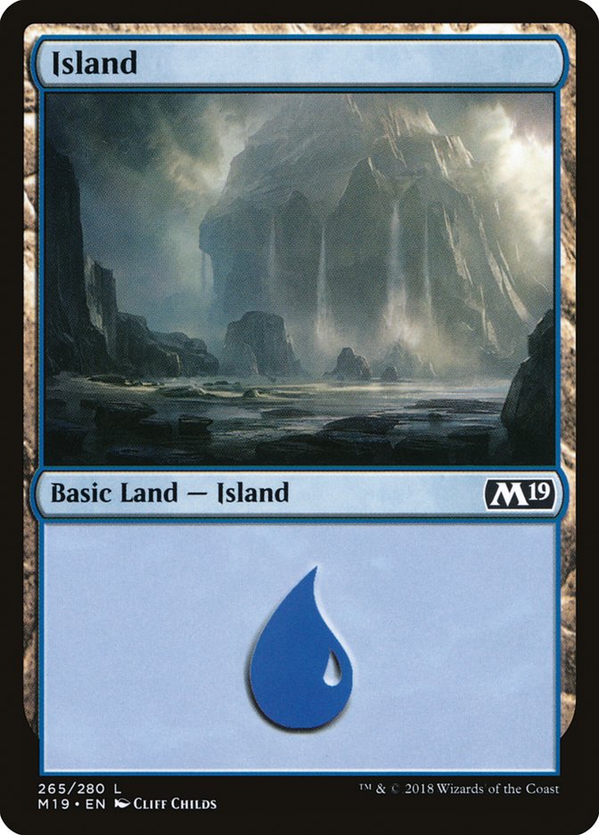 Island (265) [Core Set 2019] | Total Play