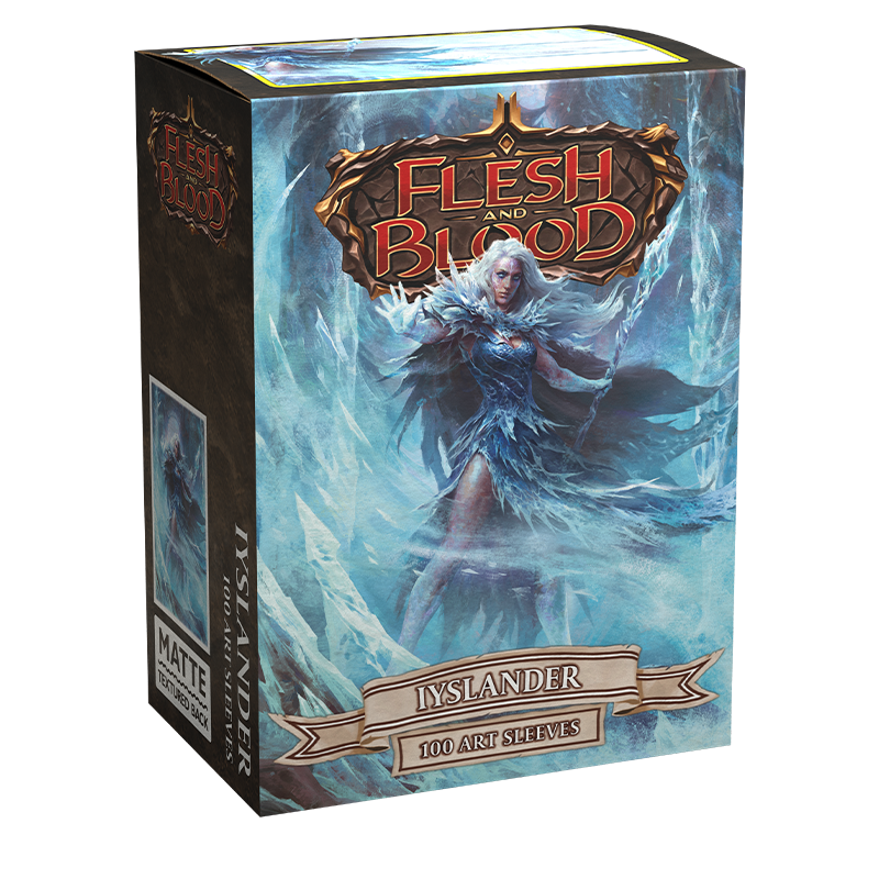 Dragon Shield: Standard 100ct Art Sleeves - Flesh and Blood (Iyslander) | Total Play