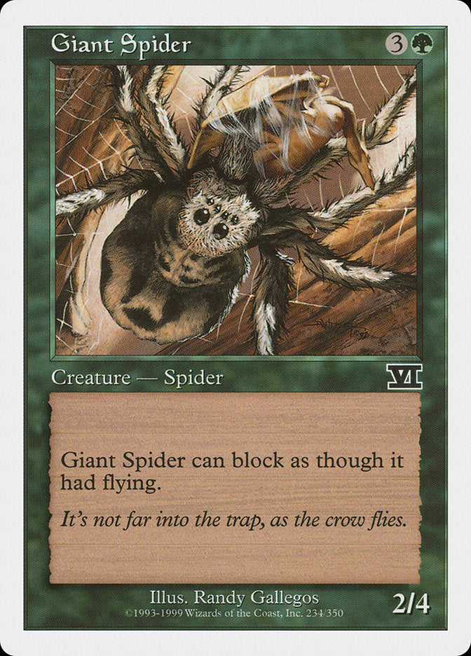 Giant Spider [Classic Sixth Edition] | Total Play