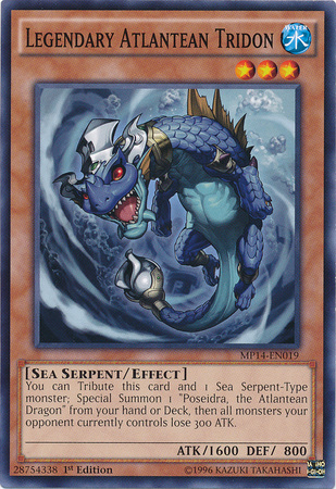 Legendary Atlantean Tridon [MP14-EN019] Common | Total Play