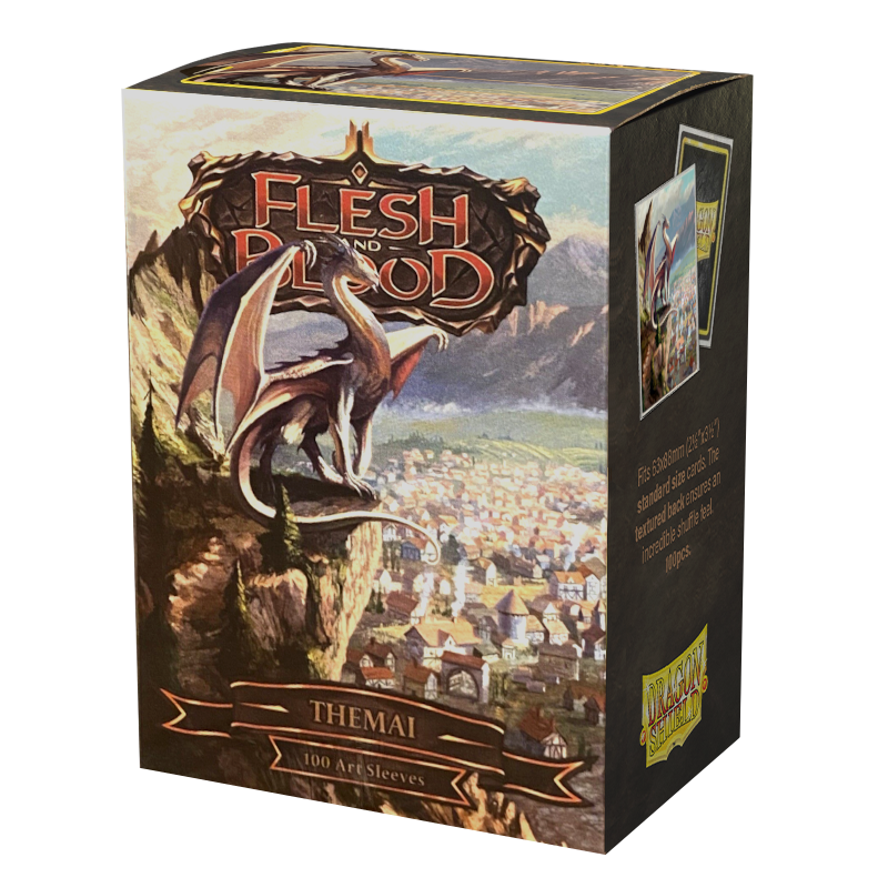 Dragon Shield: Standard 100ct Art Sleeves - Flesh and Blood (Themai - Matte) | Total Play