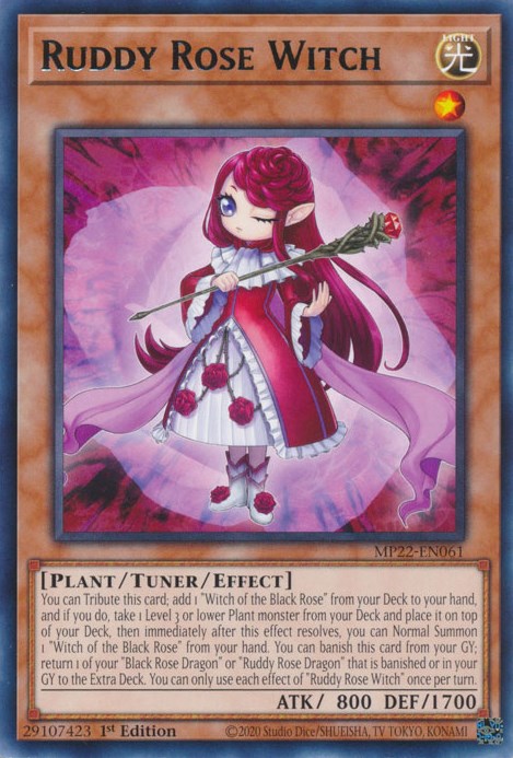 Ruddy Rose Witch [MP22-EN061] Rare | Total Play