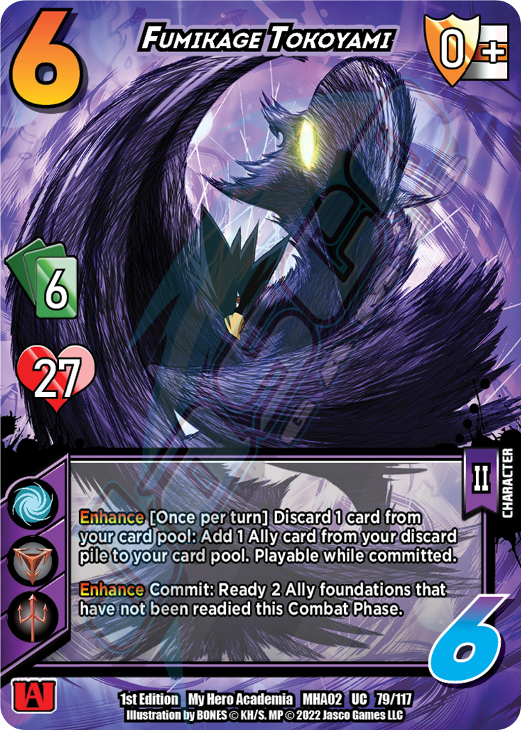 Fumikage Tokoyami [Crimson Rampage] | Total Play