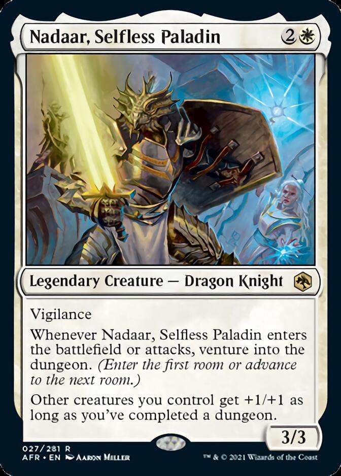 Nadaar, Selfless Paladin [Dungeons & Dragons: Adventures in the Forgotten Realms] | Total Play