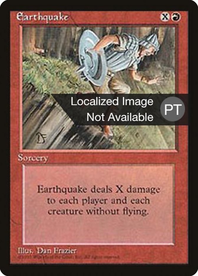 Earthquake [Fourth Edition (Foreign Black Border)] | Total Play