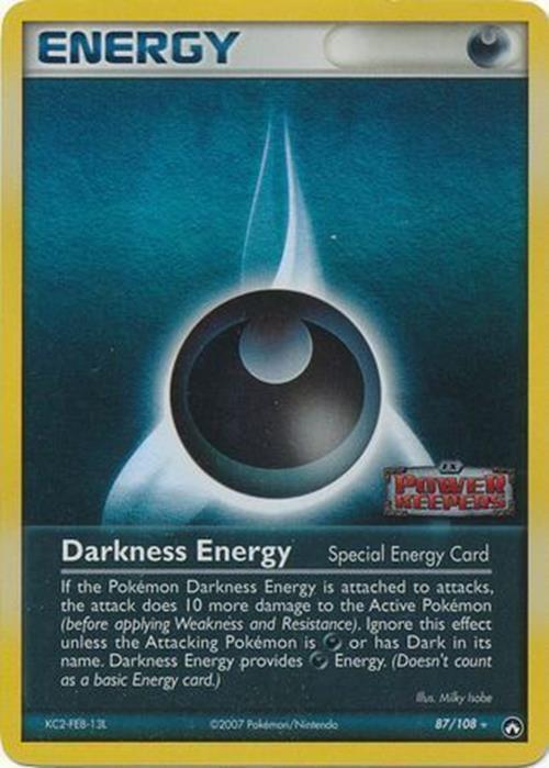 Darkness Energy (87/108) (Stamped) [EX: Power Keepers] | Total Play