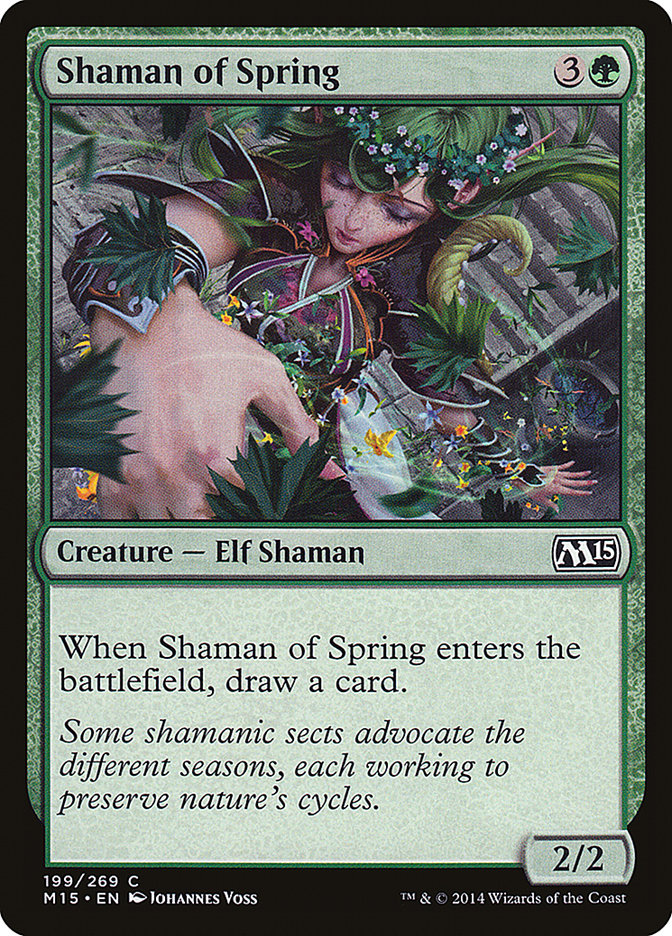 Shaman of Spring [Magic 2015] | Total Play