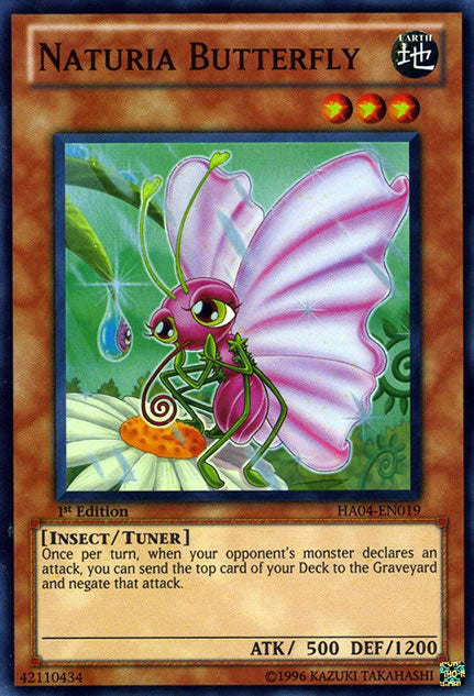 Naturia Butterfly [HA04-EN019] Super Rare | Total Play