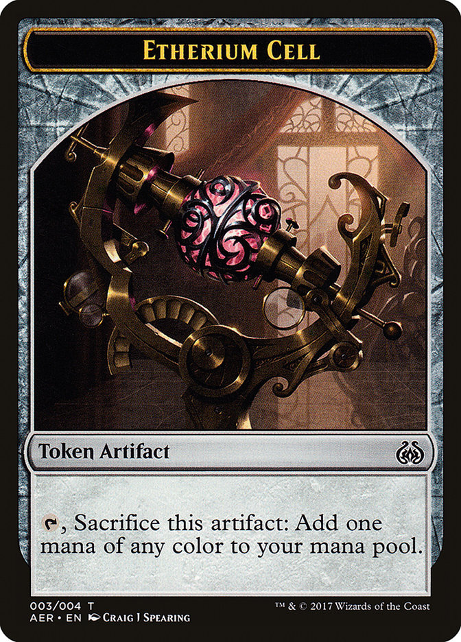 Etherium Cell Token [Aether Revolt Tokens] | Total Play