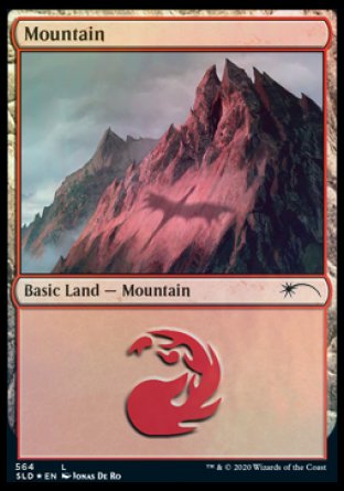 Mountain (Dragons) (564) [Secret Lair Drop Promos] | Total Play