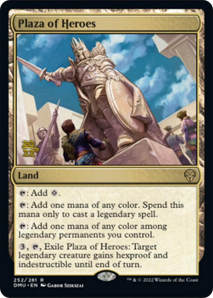 Plaza of Heroes [Dominaria United Prerelease Promos] | Total Play