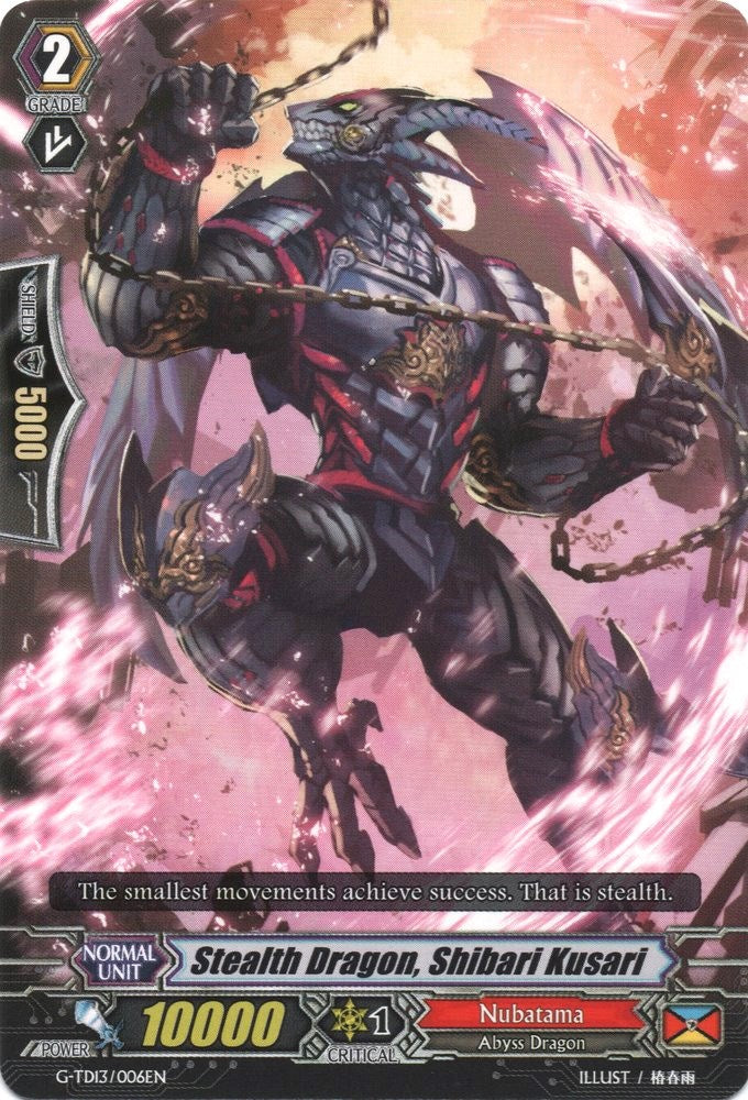 Stealth Dragon, Shibari Kusari (G-TD13/006EN) [Evil Eye Sovereign] | Total Play
