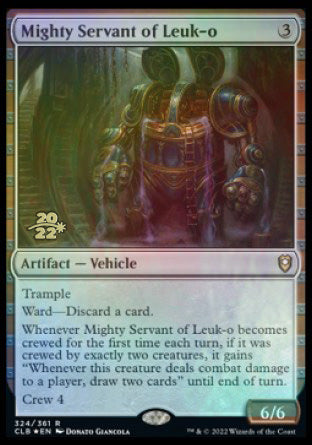 Mighty Servant of Leuk-o [Commander Legends: Battle for Baldur's Gate Prerelease Promos] | Total Play